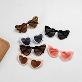 Kids Heart Shape Decoration Sunglasses