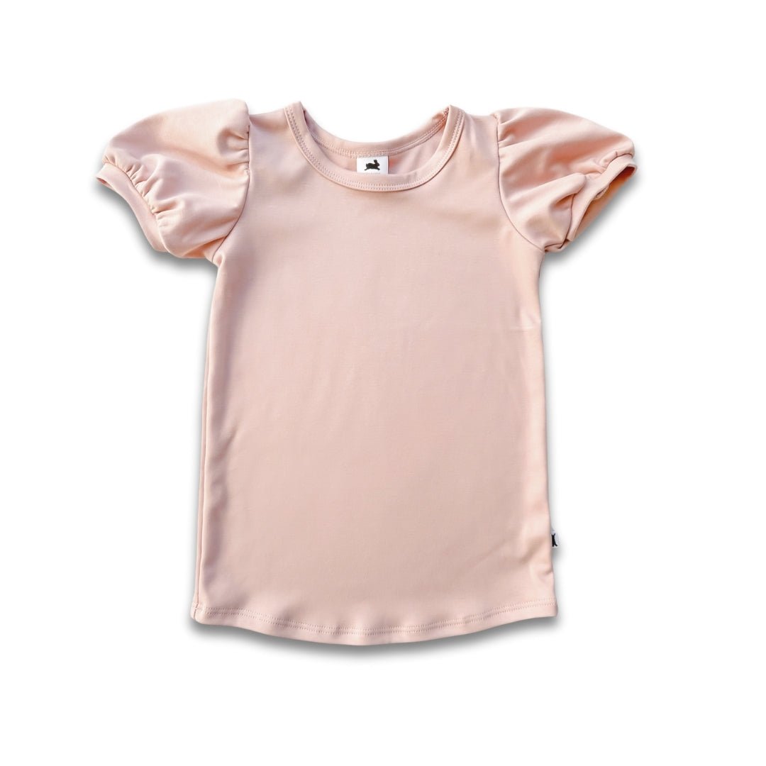 Youth Bamboo Puffed Sleeve T-shirt — Last Call-2