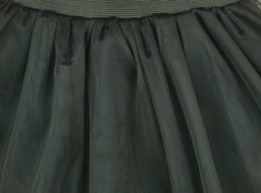 Alkalmi, ünneplő fekete tüllös szoknya-1