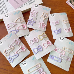 Dreamy Hair Clip Accessories In A Magical Color Palette Sets For Babies