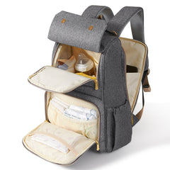 Canvas Diaper Backpack-1