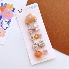 Versatile Hair Accessory For Babies: Colorful Small Butterfly Bow Hair Clip Sets