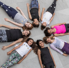 Stars Silver and Gold White Tank