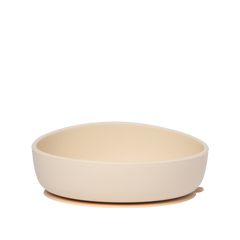 Silicone Baby Plate Bowl - Sand