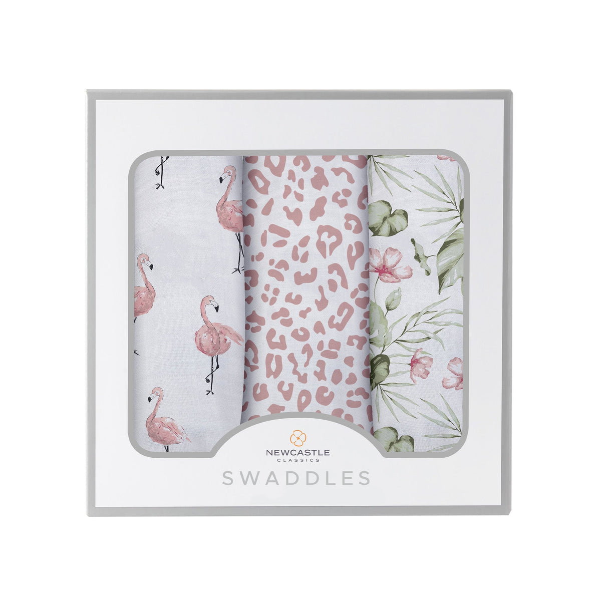 Tropical Paradise Bamboo Muslin Swaddle 3PK