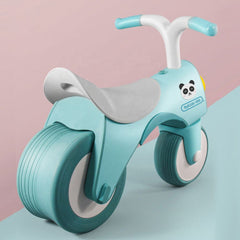 MyKids-USA 5-in-1 Musical Balance Bike – Wide Wheels, Lights & Anti-Rollover Safety.