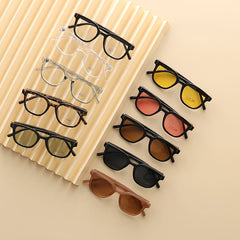 Kids Boy And Girl Simple Style Fashion Sunglasses Decoration
