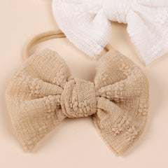 Baby Simple Style Bow Tie Hair Tape For Children.