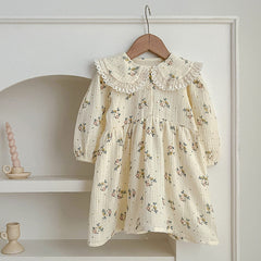 Adorable Baby Lace Collar Onesies or Floral Pattern Girls Dress