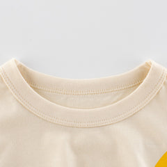 Baby Girl Letters Print Fashion T-Shirt Outfits In Summer