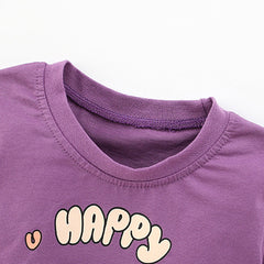 Autumn and Spring Arrival Animals Cartoon Pattern Long Sleeves Top for Stylish Boys