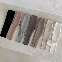 Solid Color Soft Cotton Comfy Leggings