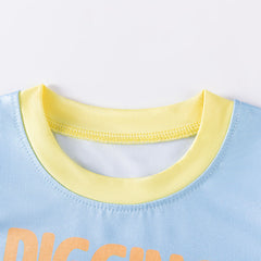 Spring and Autumn Baby Kids Boys Cartoon Pattern Long Sleeves Top and Pants Casual Clothing Set