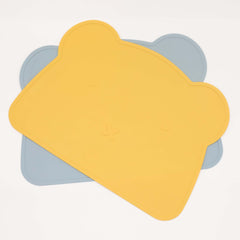 Baby Bear Shape Silicone Washable Insulated Placemat