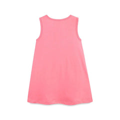 Summer Hot Selling Cute Cartoon Pattern Sleeveless Dress for Stylish Girls