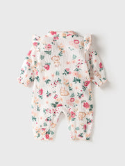 Autumn Baby Girl Style Home Clothes Romper