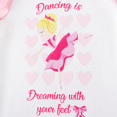 MyKids-USA Spring and Autumn Baby Kids Girls Cartoon Pattern Long Sleeves Pajamas Clothing Set