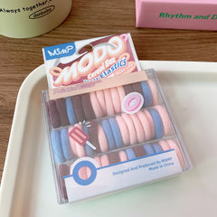 Adorable Solid Color Simple Hairband 40-Piece Set