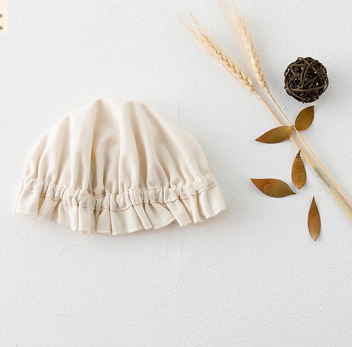 Baby Solid Color Ruffle Design Hats In All Season