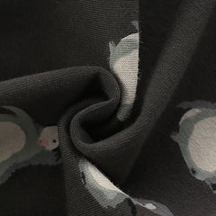 Autumn Arrival Baby Kids Girls Penguins Pattern Casual Pants