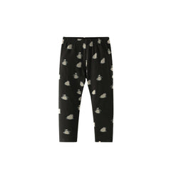 Autumn Arrival Baby Kids Girls Penguins Pattern Casual Pants