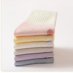 Spring Arrival Baby Unisex Breathable Animals Cartoon Patchwork Socks Set