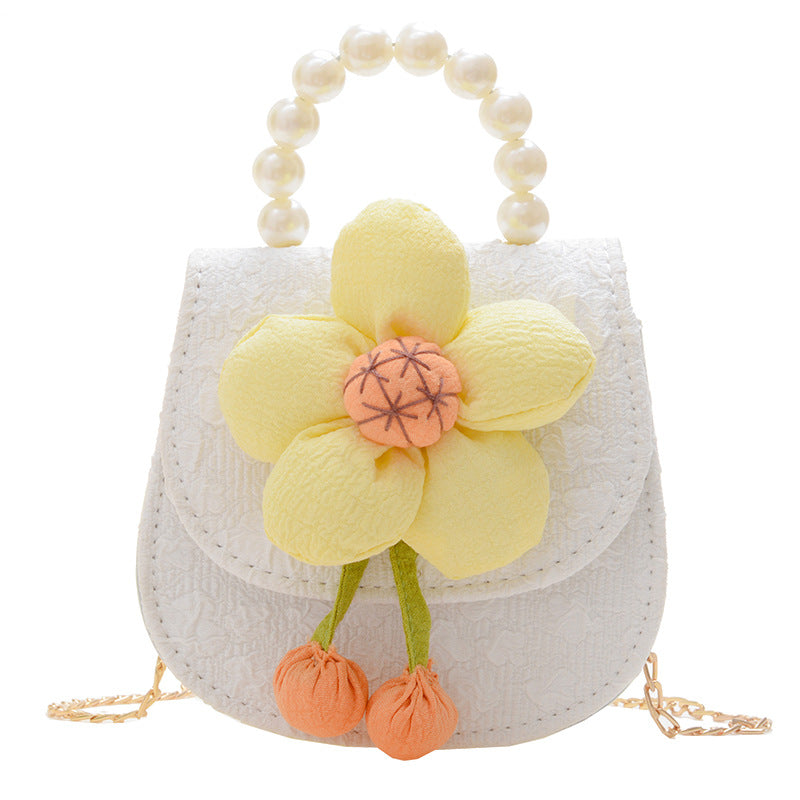 Children Girl Floral Pattern Cute Crossbody Bags
